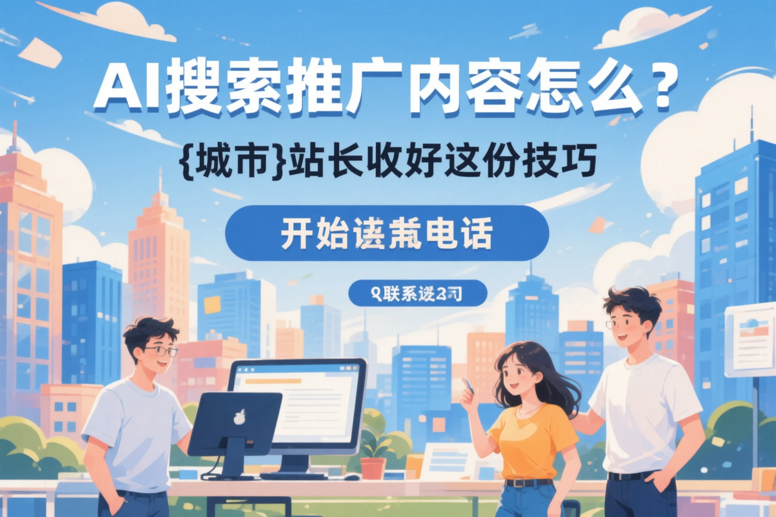 AI搜索推广内容怎么写？广元站长收好这份技巧