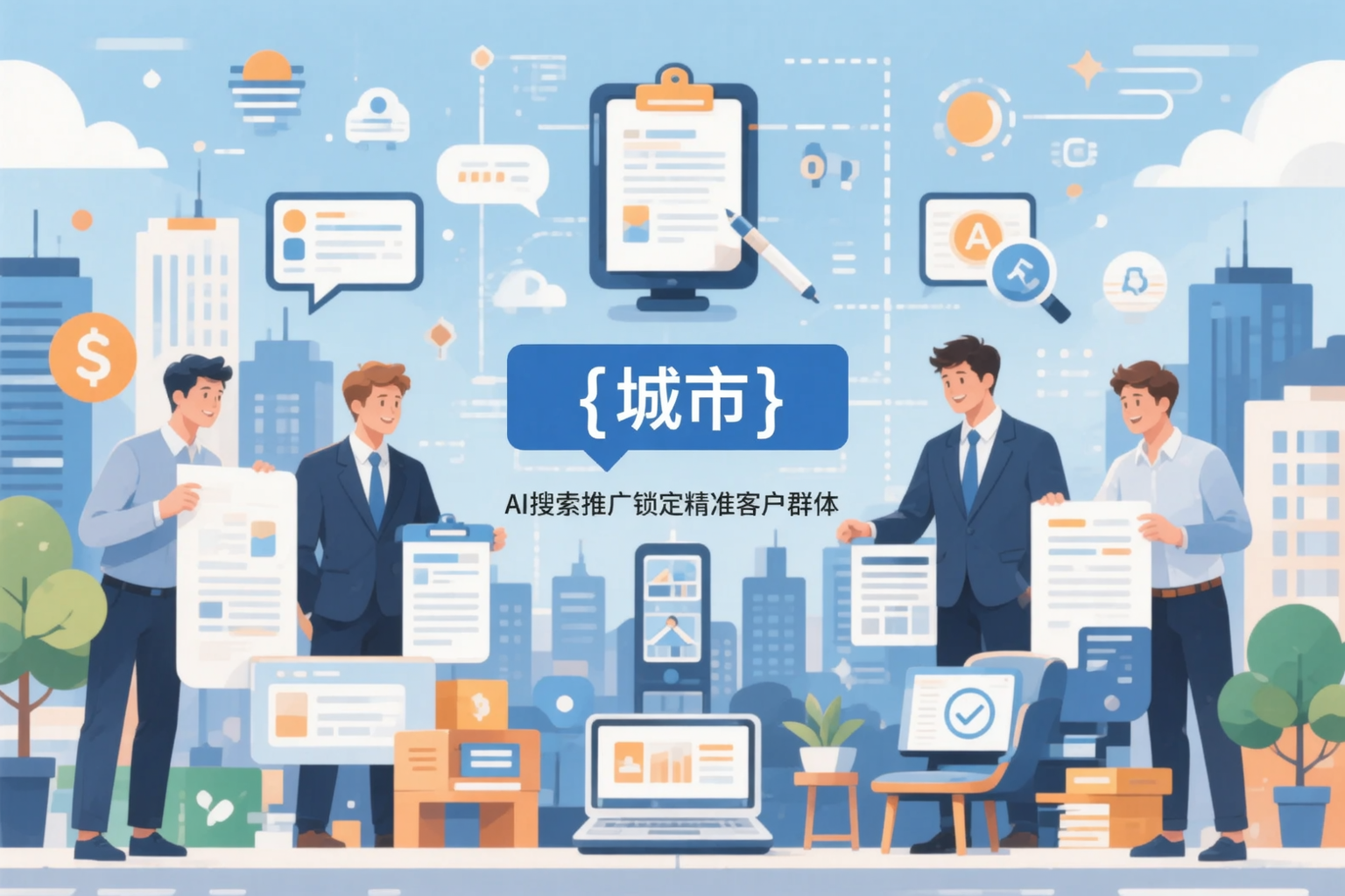 广元公司如何用AI搜索推广锁定精准客户群体