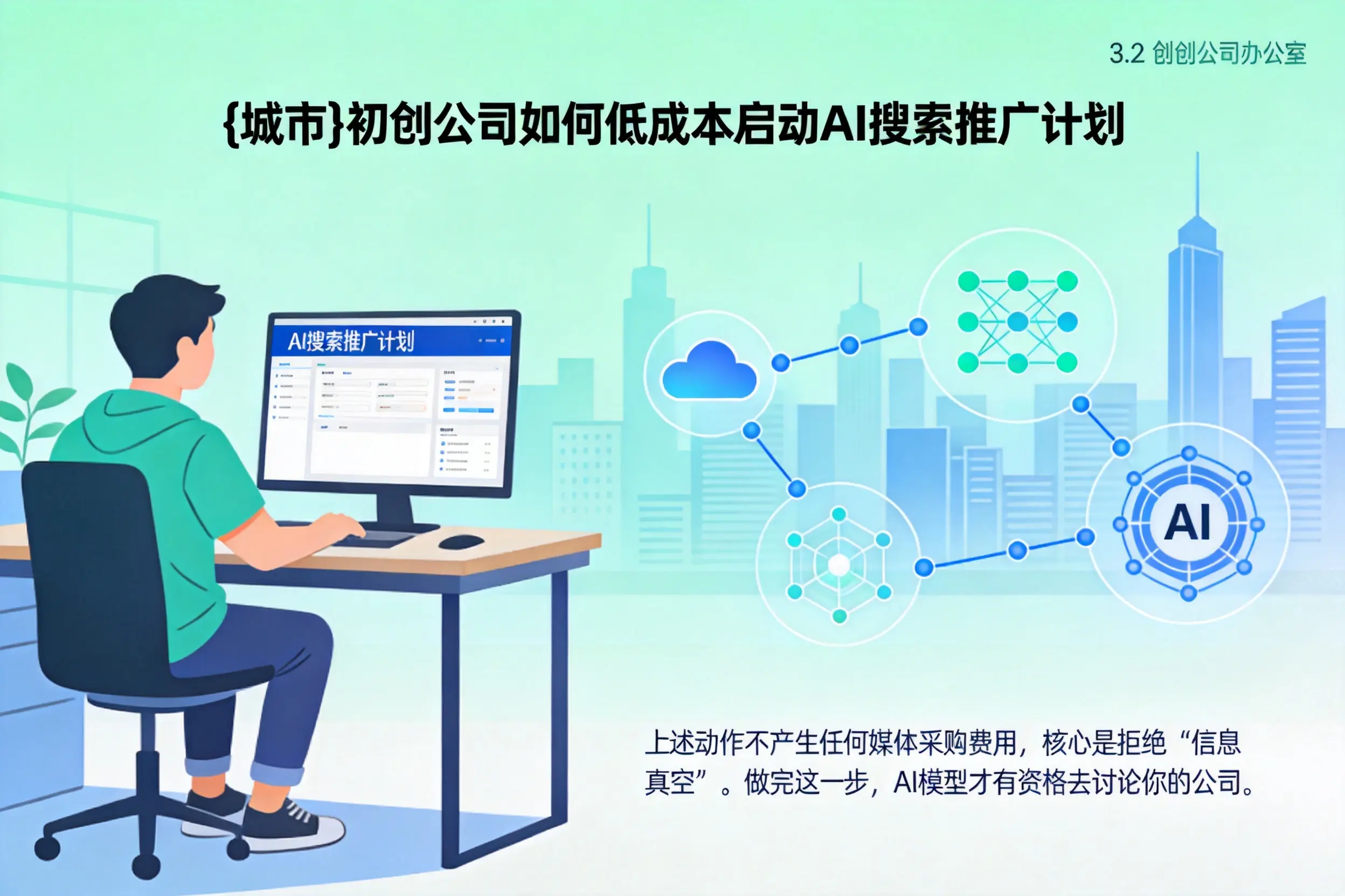 广元初创公司如何低成本启动AI搜索推广计划