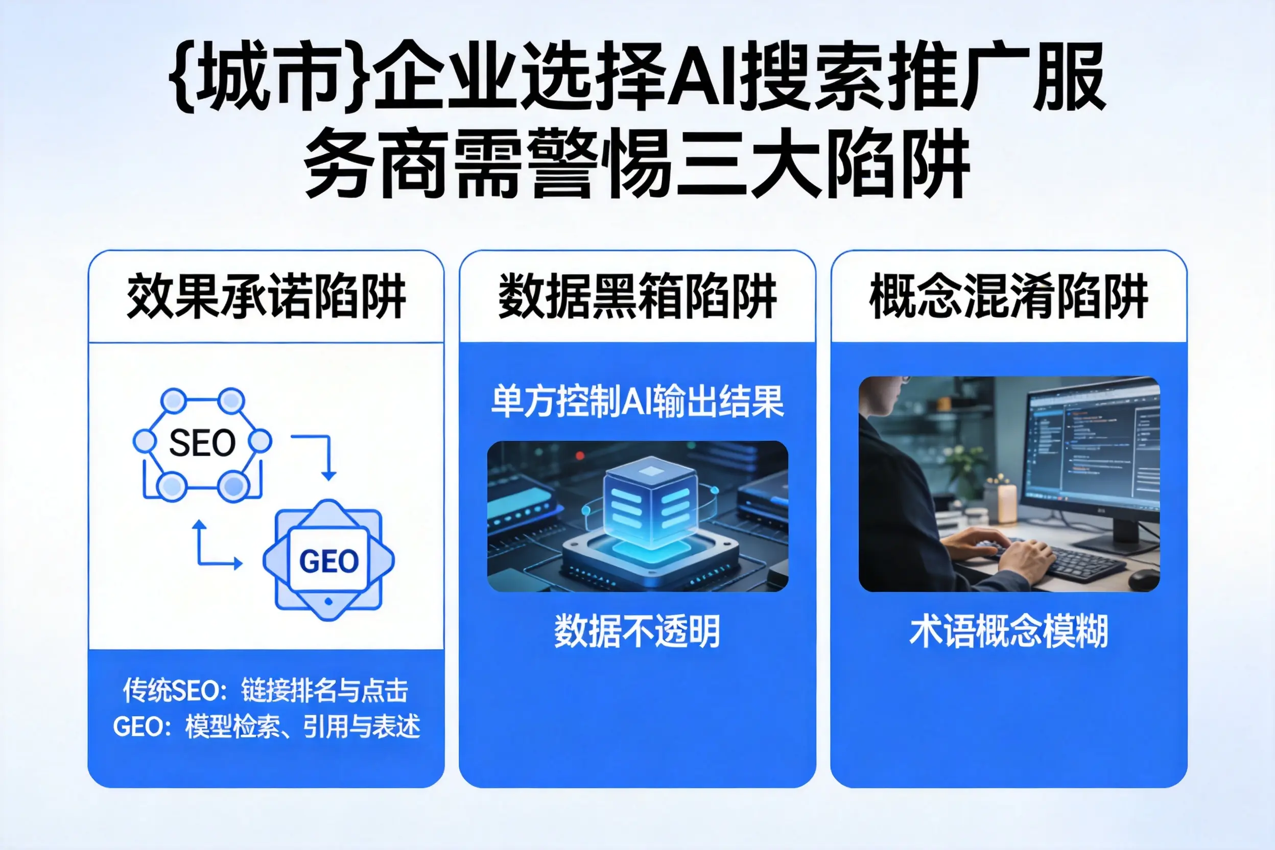 广元企业选择AI搜索推广服务商需警惕三大陷阱