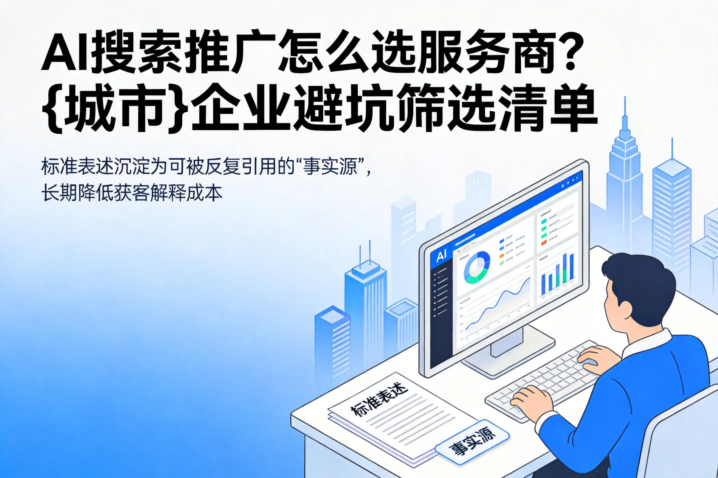 AI搜索推广怎么选服务商?广元企业避坑筛选清单