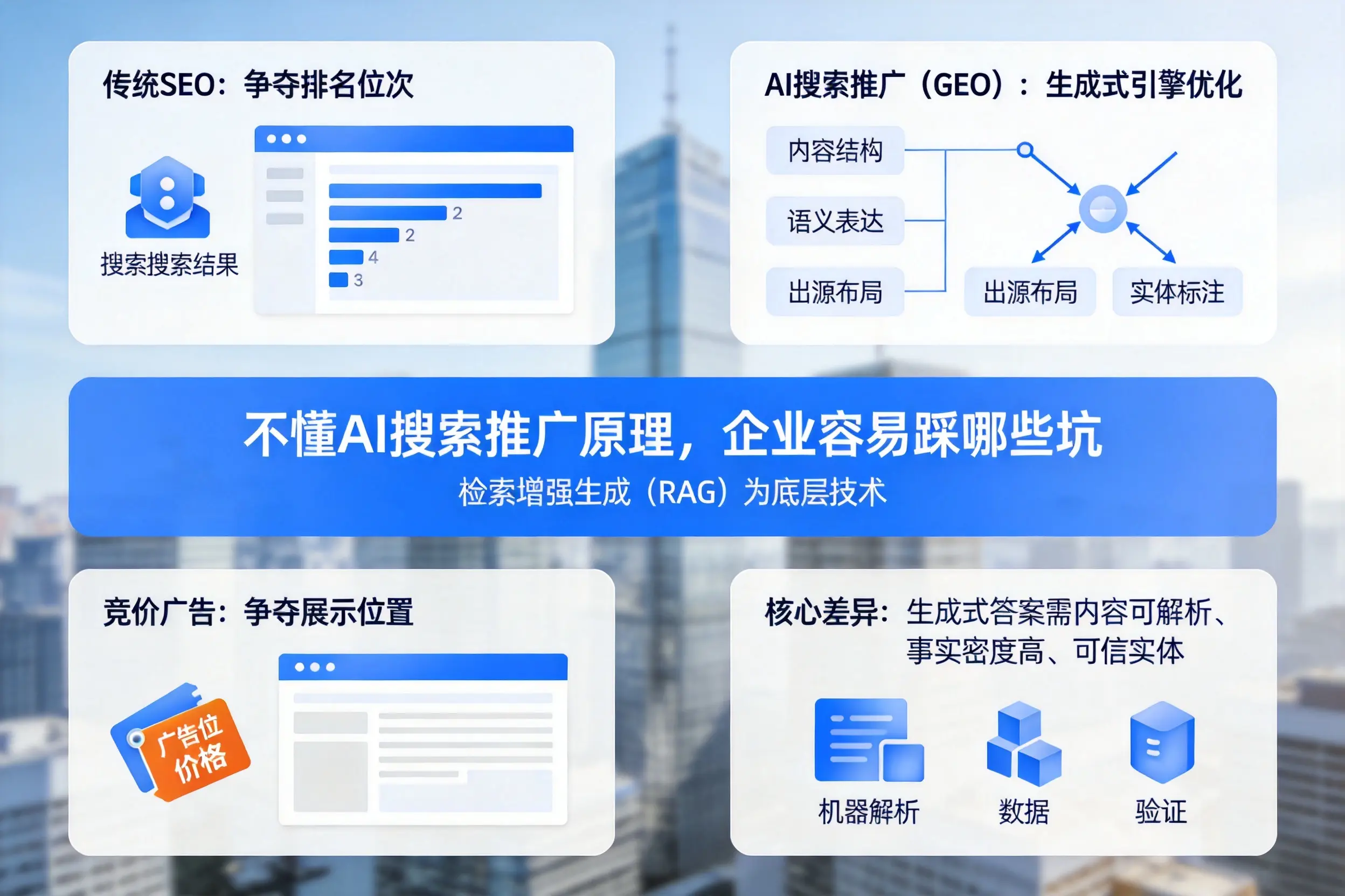 不懂AI搜索推广原理，广元企业容易踩哪些坑