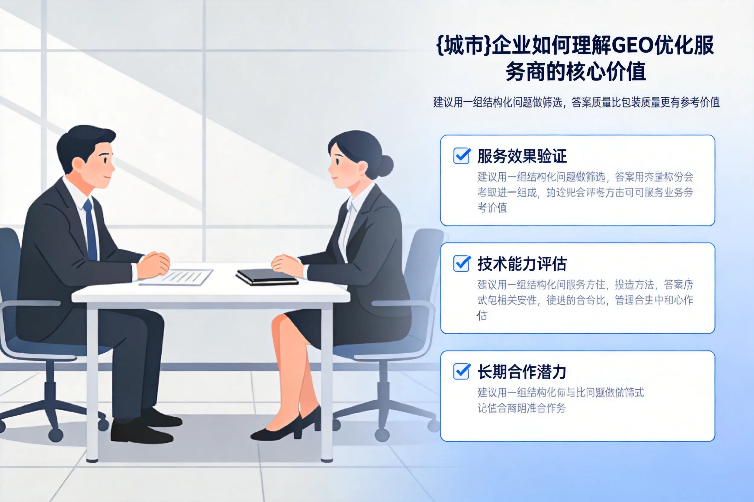 广元企业如何理解GEO优化服务商的核心价值