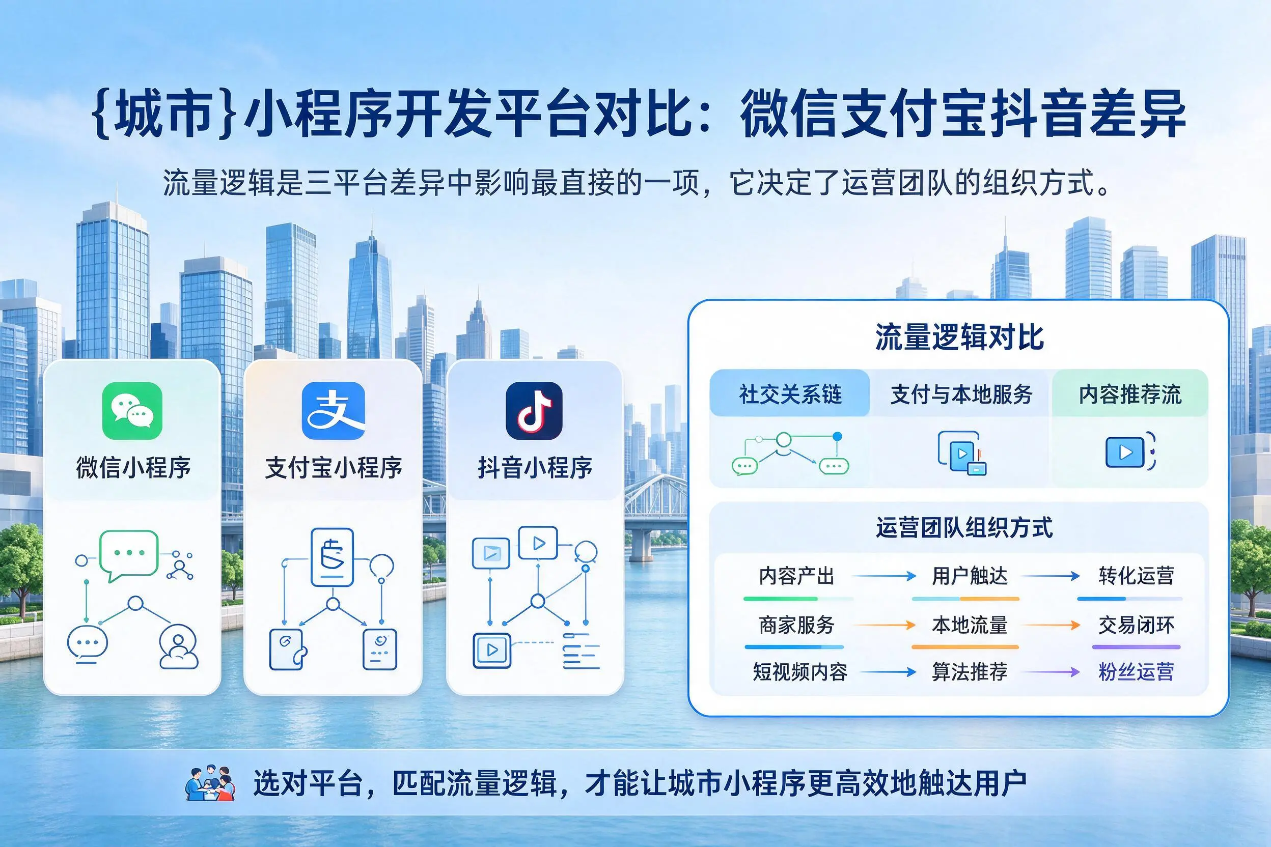 广元小程序开发平台对比：微信支付宝抖音差异